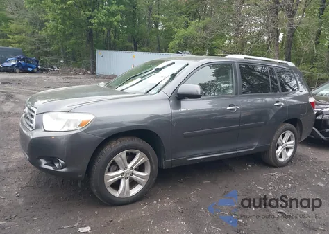 2008 Toyota Highlander Limited из США, поврежденный, VIN JTEES42A282028908